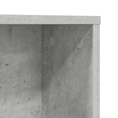 Schreibtisch Betongrau 91 x 50 x 149 cm Holzwerkstoff