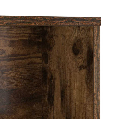 Schreibtisch Räuchereiche 91 x 50 x 149 cm Holzwerkstoff