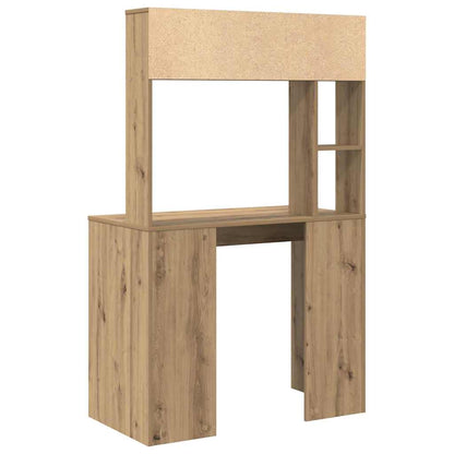 Schreibtisch Artisan-Eiche 91 x 50 x 149 cm Holzwerkstoff