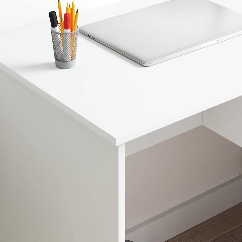 Schreibtisch Weiß 90 x 49 x 75 cm Holzwerkstoff