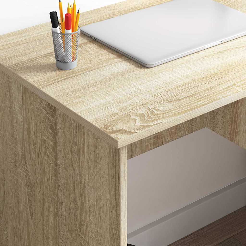 Schreibtisch Sonoma-Eiche 90 x 49 x 75 cm Holzwerkstoff