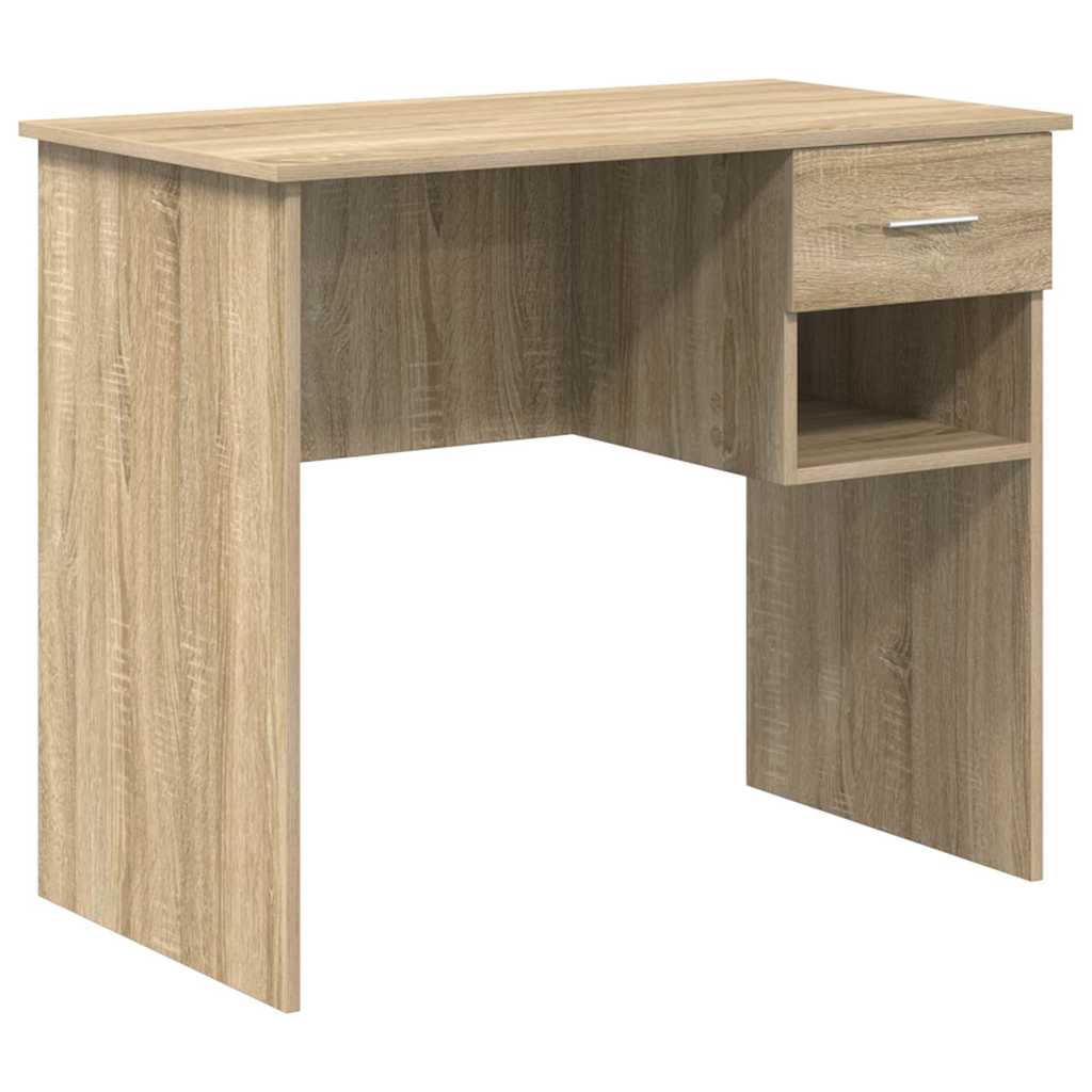 Schreibtisch Sonoma-Eiche 90 x 49,5 x 75 cm Holzwerkstoff