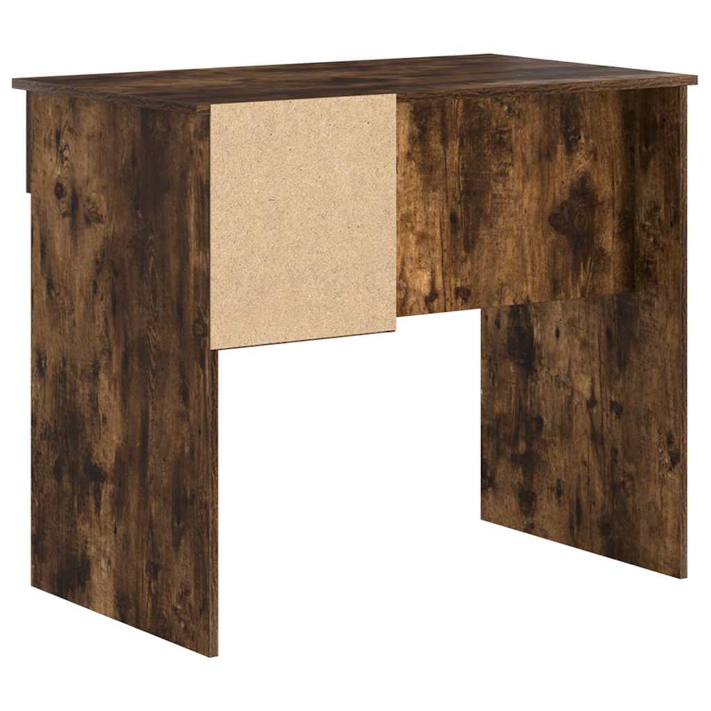 Schreibtisch Räuchereiche 90 x 49 x 75 cm Holzwerkstoff