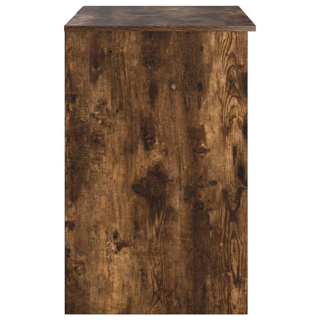Schreibtisch Räuchereiche 90 x 49 x 75 cm Holzwerkstoff