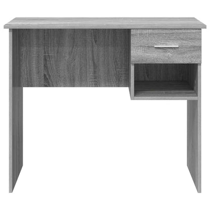 Schreibtisch Sonoma-Grau 90 x 49 x 75 cm Holzwerkstoff