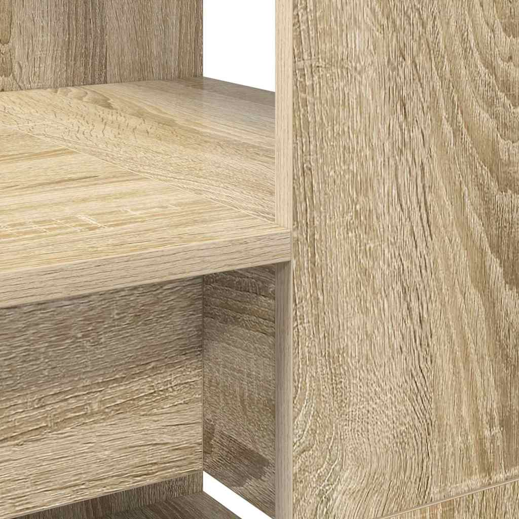 Schreibtisch Sonoma-Eiche 113 x 54 x 120 cm Holzwerkstoff