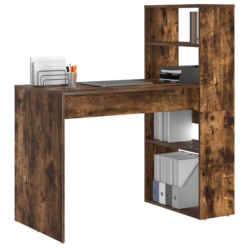Schreibtisch Geräucherte Eiche Holzwerkstoff 113 x 54 x 120 cm