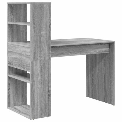 Schreibtisch Graues Sonoma Holzwerkstoff 113 x 54 x 120 cm