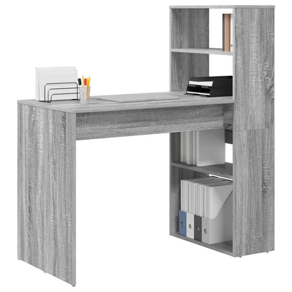 Schreibtisch Graues Sonoma Holzwerkstoff 113 x 54 x 120 cm