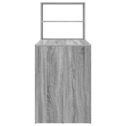 Schreibtisch Graues Sonoma Holzwerkstoff 113 x 54 x 120 cm