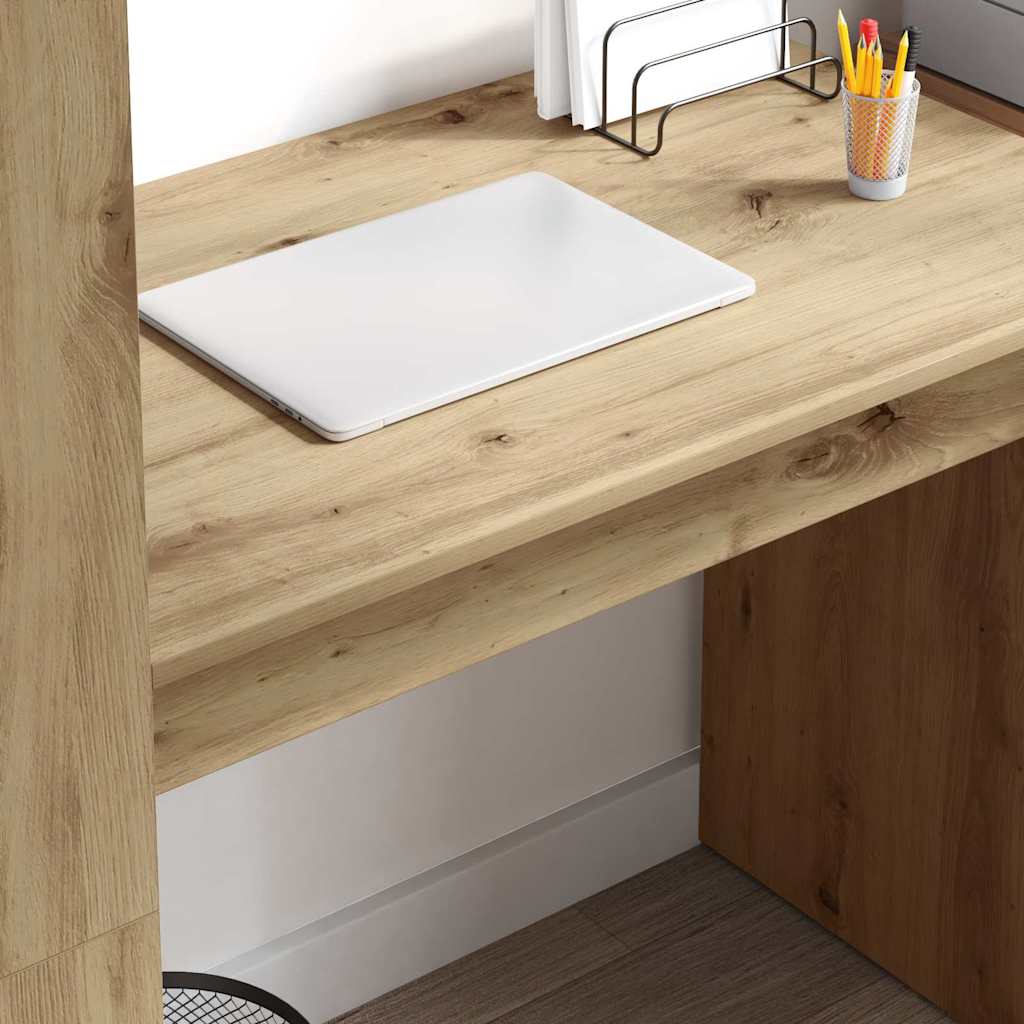 Schreibtisch Artisan-Eiche Holzwerkstoff 113 x 54 x 120 cm