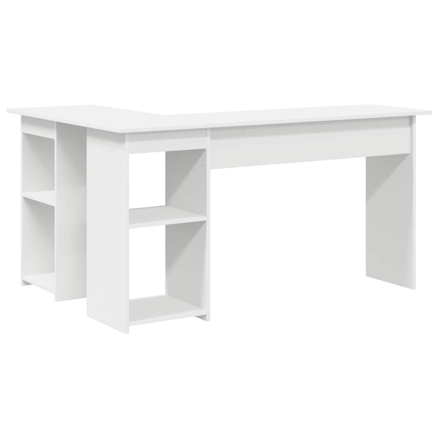 Schreibtisch Weiß 142 x 102 x 73 cm Holzwerkstoff