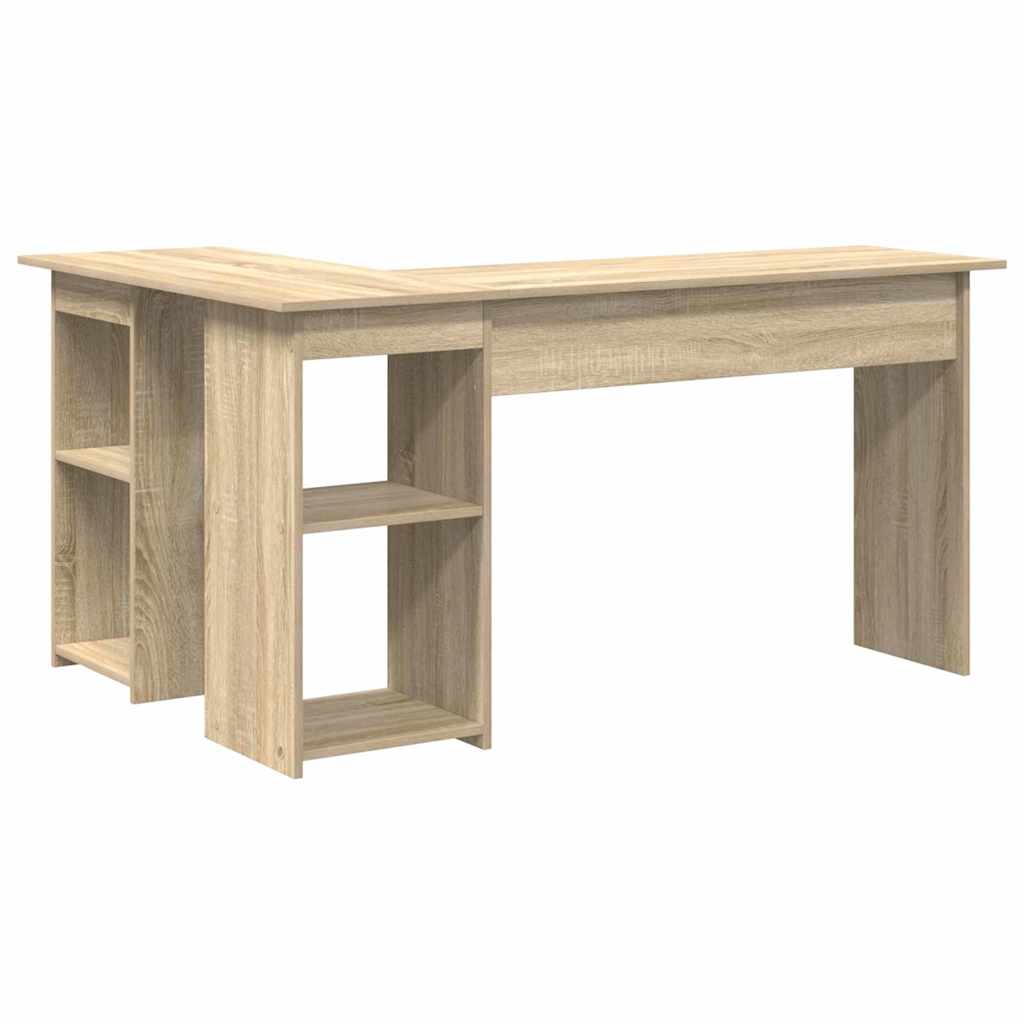 Schreibtisch Sonoma-Eiche 142 x 102 x 73 cm Holzwerkstoff