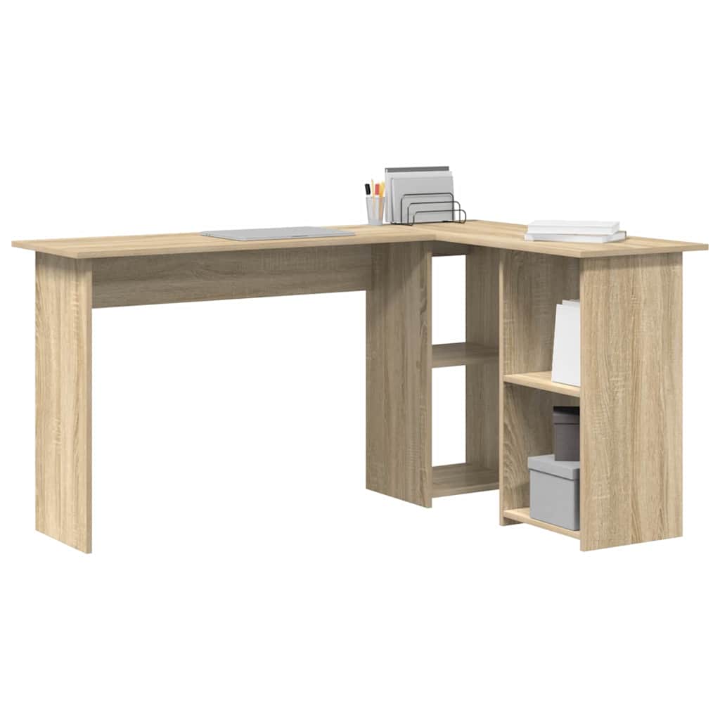 Schreibtisch Sonoma-Eiche 142 x 102 x 73 cm Holzwerkstoff