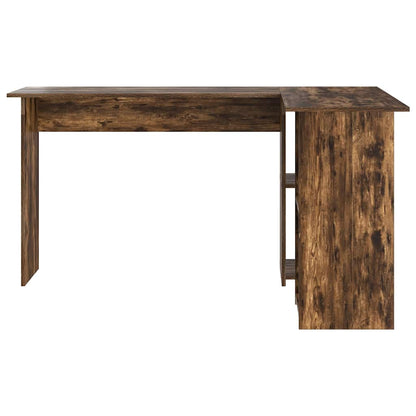 Schreibtisch Räuchereiche 142 x 102 x 73 cm Holzwerkstoff