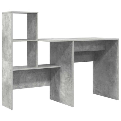 Schreibtisch Beton Grau Holzwerkstoff 131,5 x 50 x 106,5 cm