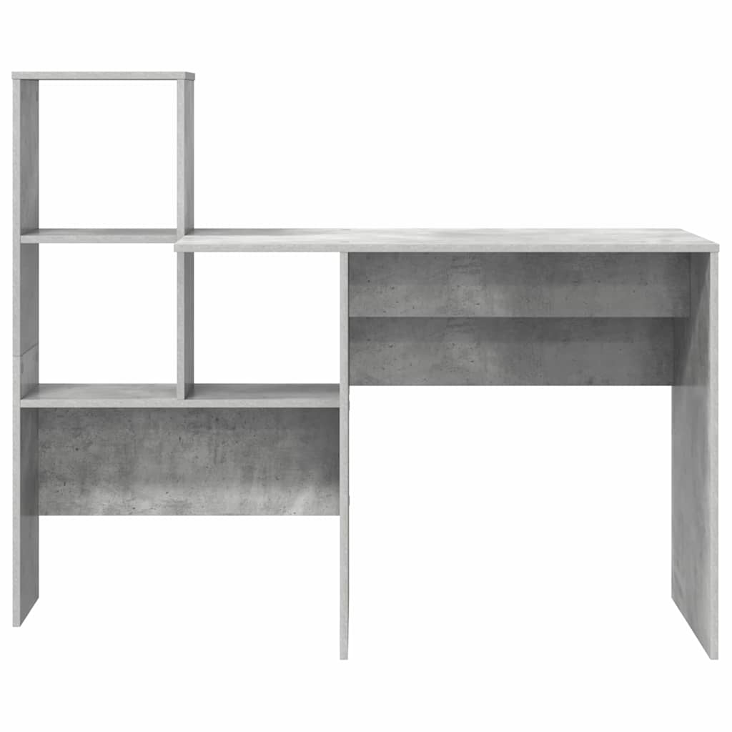 Schreibtisch Beton Grau Holzwerkstoff 131,5 x 50 x 106,5 cm