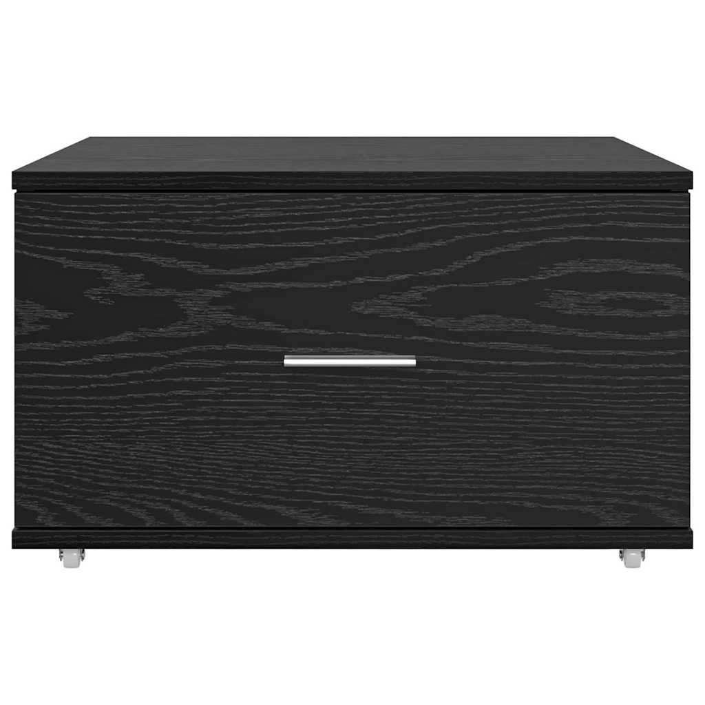 Schubladenschrank Schwarz 55 x 45 x 33,5 cm Holzwerkstoff