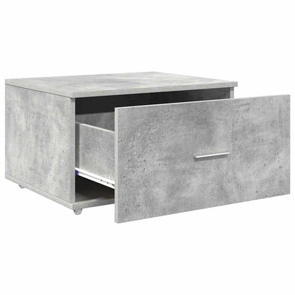 Schubladenschrank 55 x 45 x 31 cm Betongrau