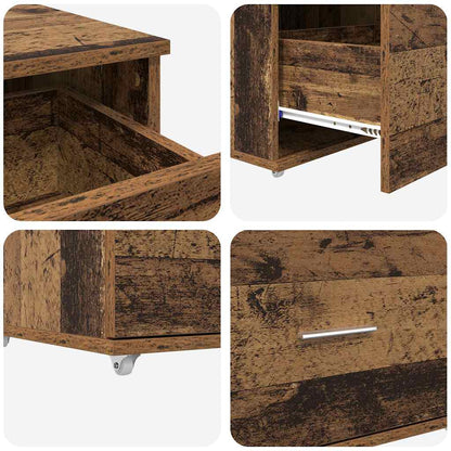 Schubladenschrank 55 x 45 x 31 cm Altholz