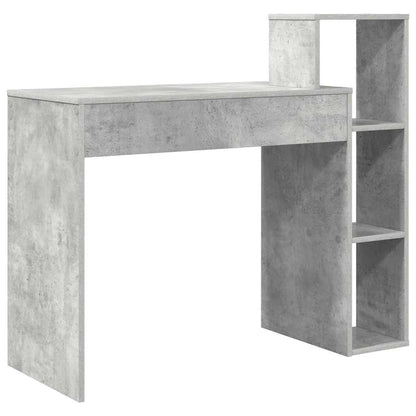 Schreibtisch Beton Grau Holzwerkstoff 100 x 40 x 90 cm