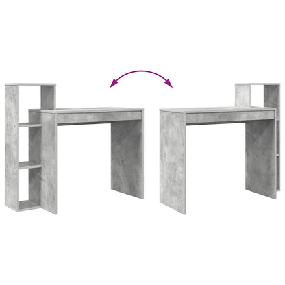 Schreibtisch Beton Grau Holzwerkstoff 100 x 40 x 90 cm