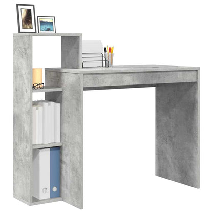 Schreibtisch Beton Grau Holzwerkstoff 100 x 40 x 90 cm