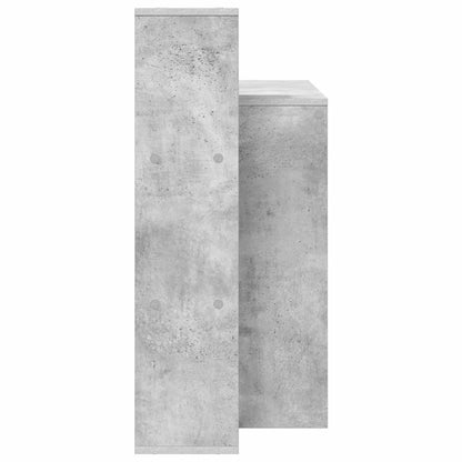 Schreibtisch Beton Grau Holzwerkstoff 100 x 40 x 90 cm