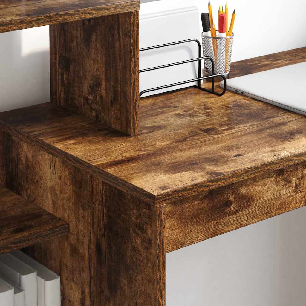 Schreibtisch Geräucherte Eiche Holzwerkstoff 100 x 40 x 90 cm
