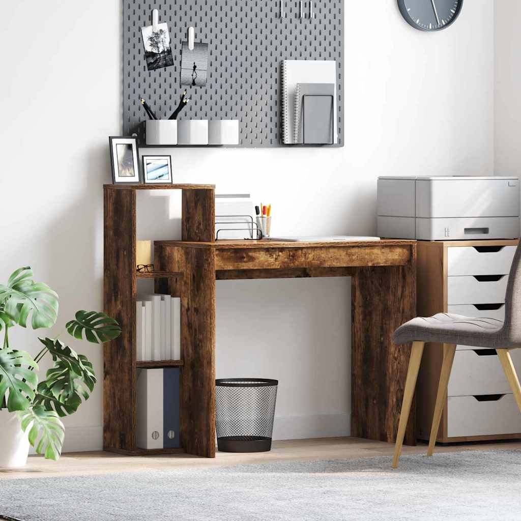 Schreibtisch Geräucherte Eiche Holzwerkstoff 100 x 40 x 90 cm
