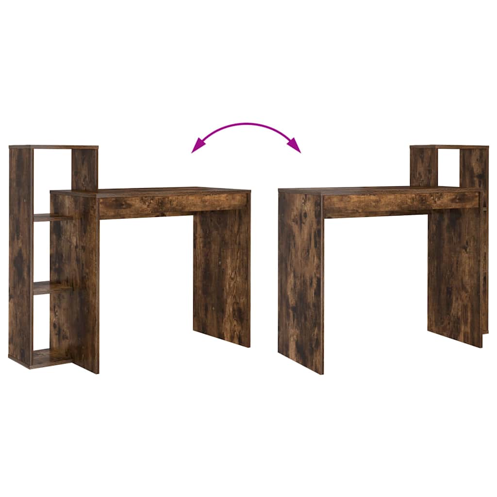 Schreibtisch Geräucherte Eiche Holzwerkstoff 100 x 40 x 90 cm