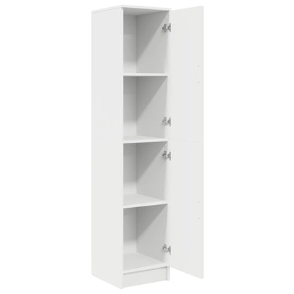 Highboard Weiß 35 x 39 x 168 cm