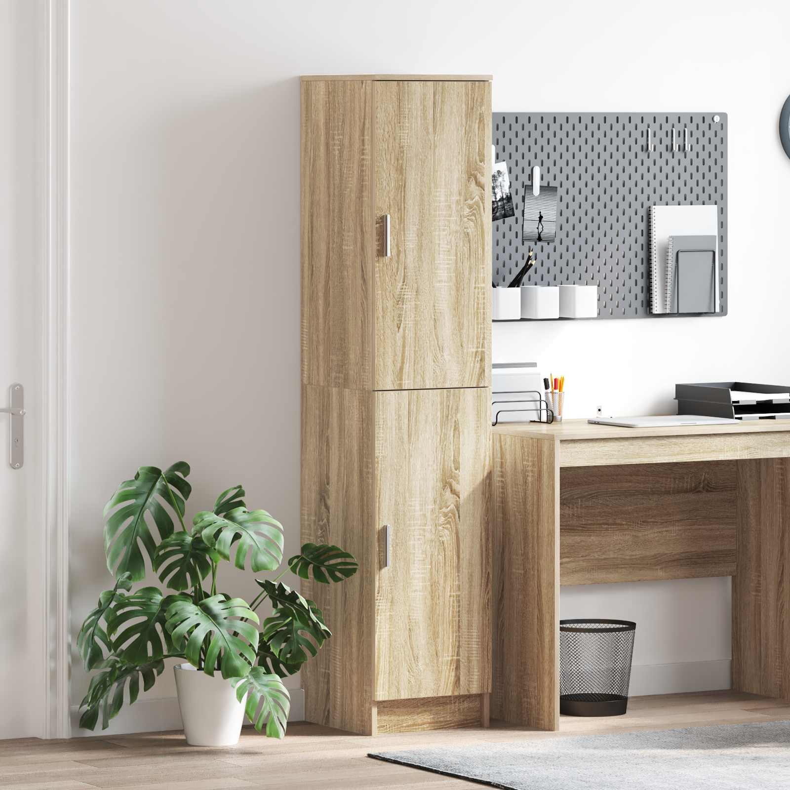 Highboard Sonoma-Eiche 35 x 39 x 168 cm