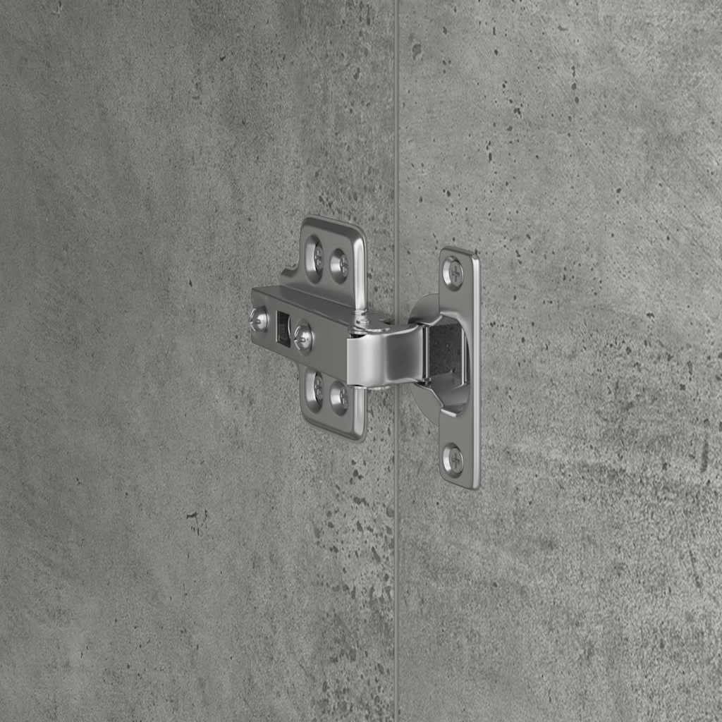 Highboard Betongrau 35 x 39 x 168 cm