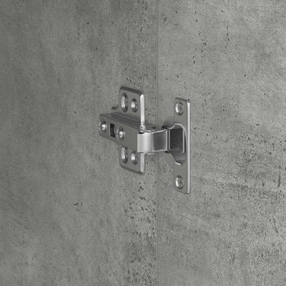 Highboard Betongrau 35 x 39 x 168 cm