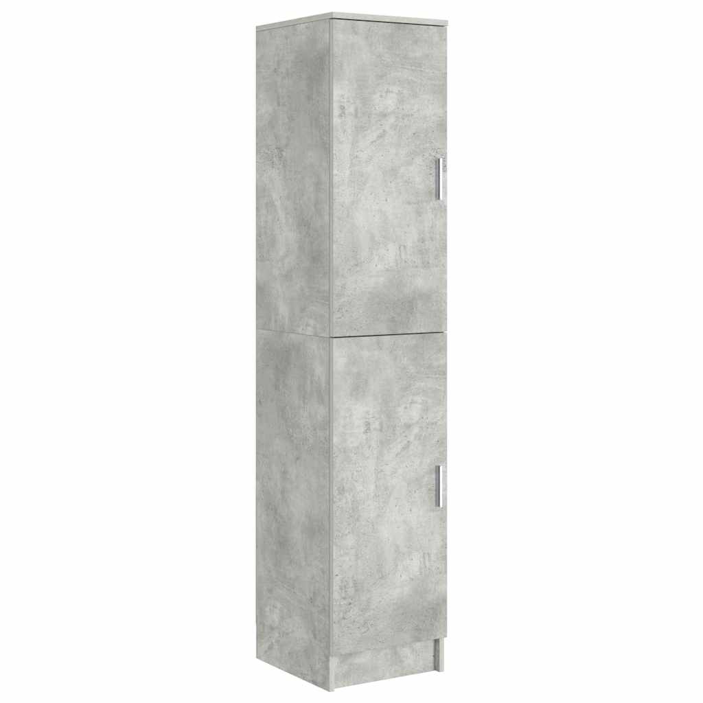 Highboard Betongrau 35 x 39 x 168 cm
