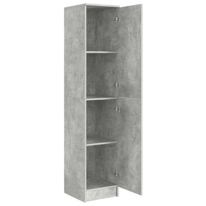 Highboard Betongrau 35 x 39 x 168 cm