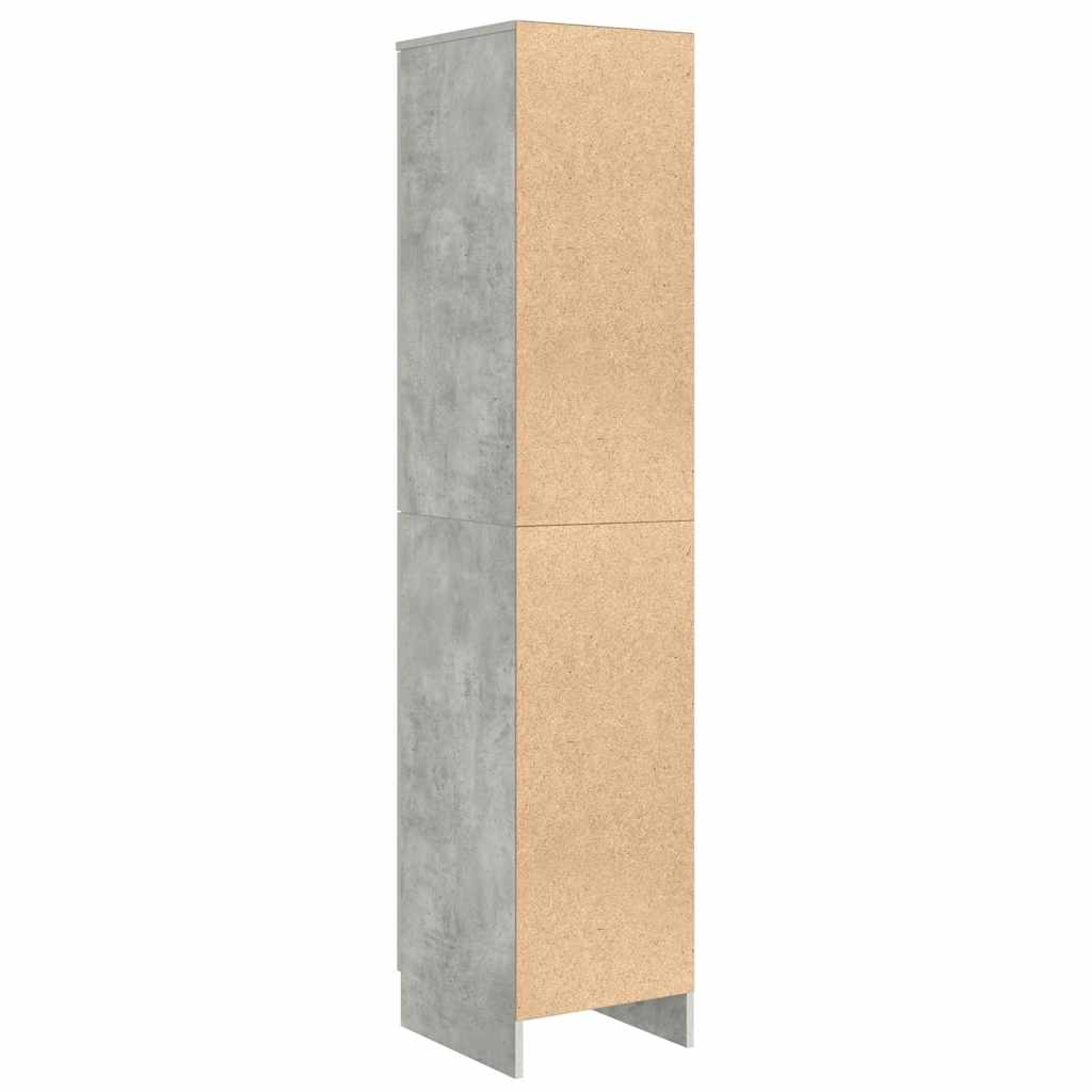 Highboard Betongrau 35 x 39 x 168 cm