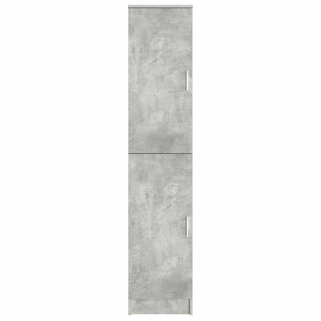 Highboard Betongrau 35 x 39 x 168 cm