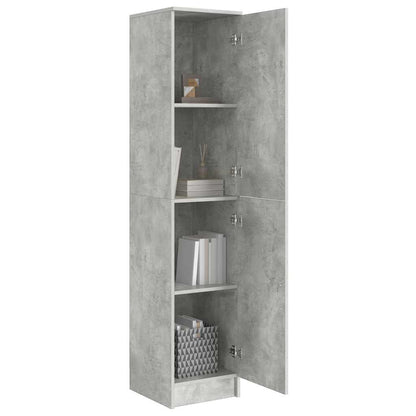 Highboard Betongrau 35 x 39 x 168 cm