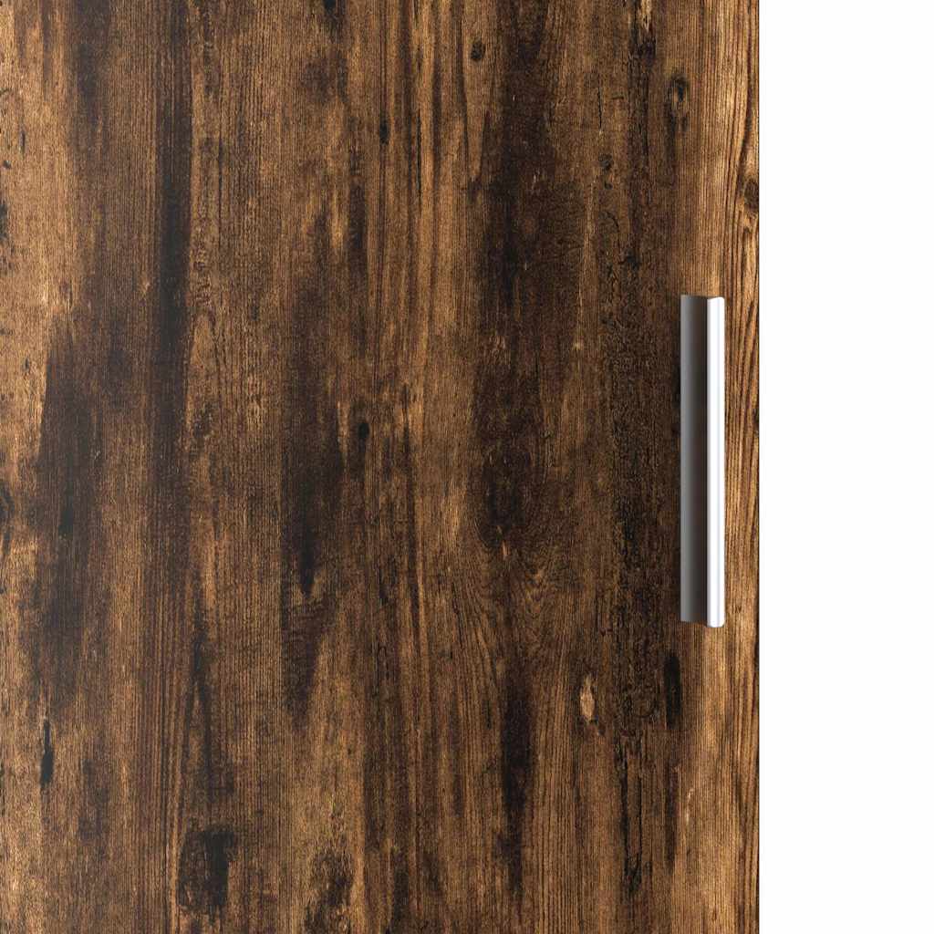 Highboard Räuchereiche 35 x 39 x 168 cm