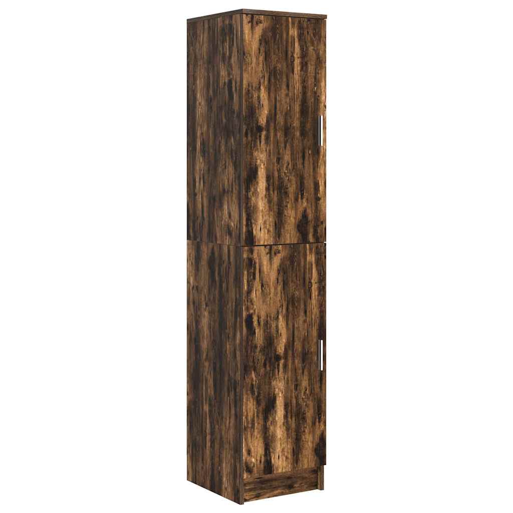 Highboard Räuchereiche 35 x 39 x 168 cm