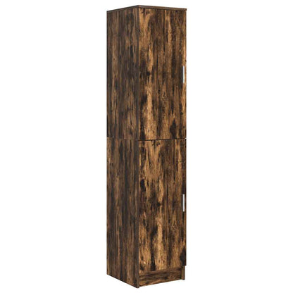 Highboard Räuchereiche 35 x 39 x 168 cm