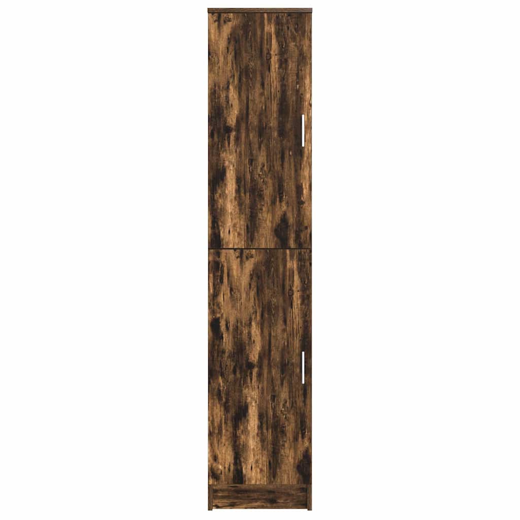 Highboard Räuchereiche 35 x 39 x 168 cm