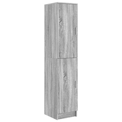 Highboard Sonoma-Grau 35 x 39 x 168 cm