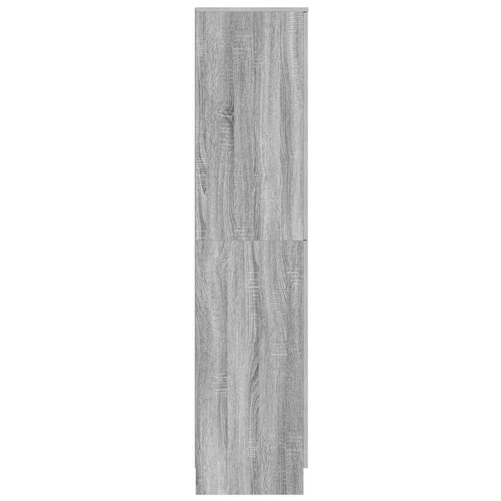 Highboard Sonoma-Grau 35 x 39 x 168 cm