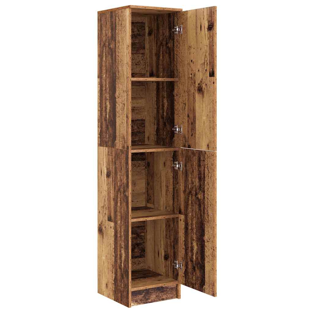 Highboard Altholz 35 x 39 x 168 cm