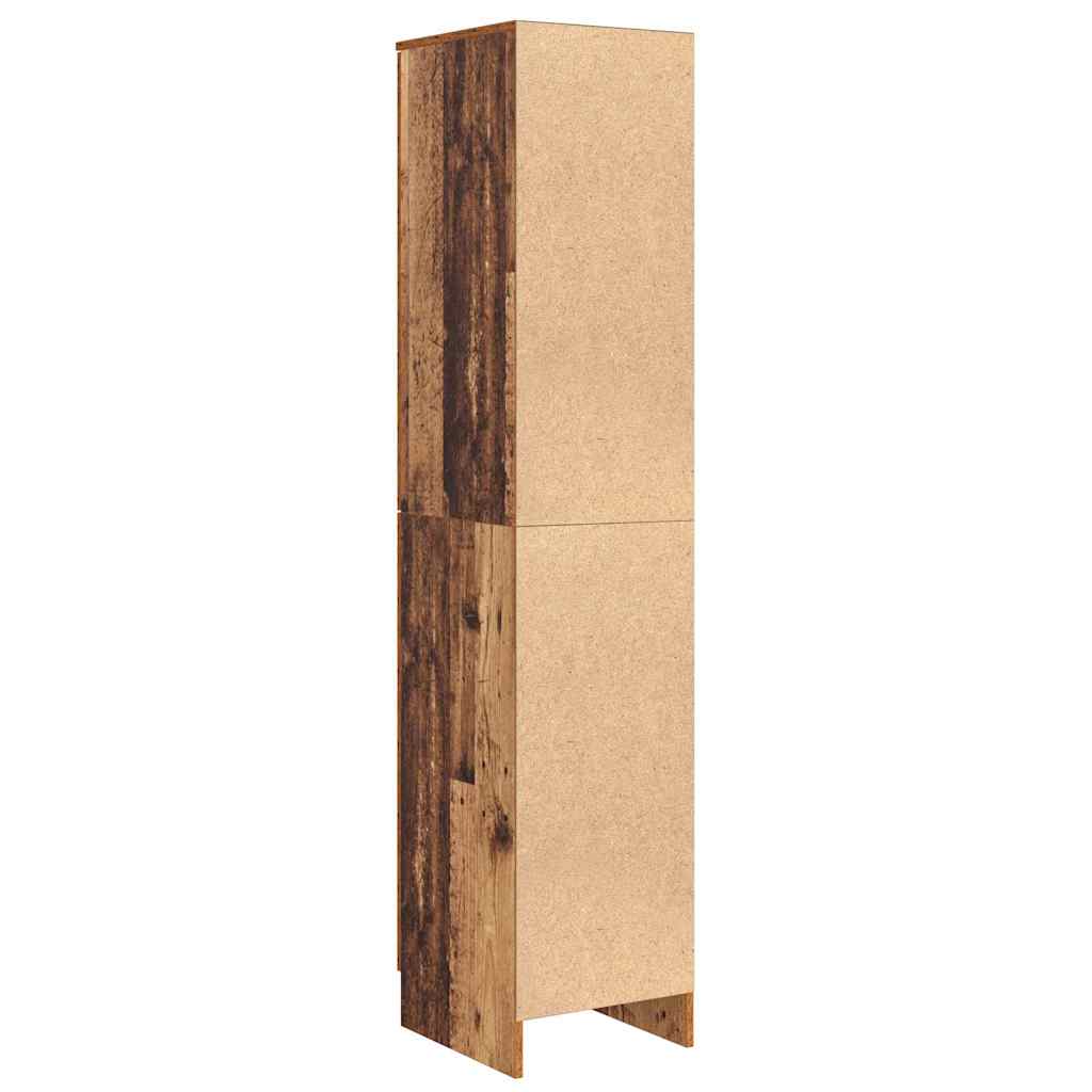 Highboard Altholz 35 x 39 x 168 cm