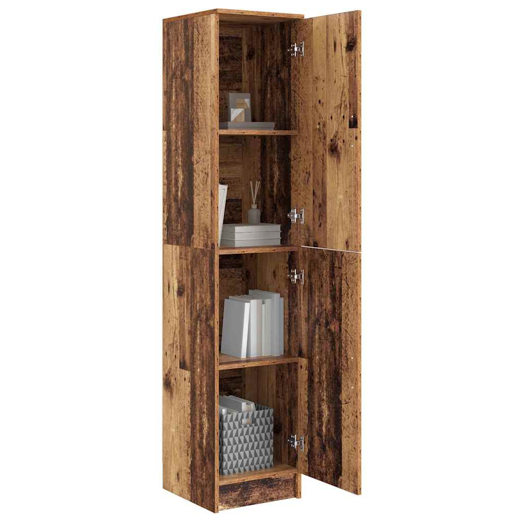 Highboard Altholz 35 x 39 x 168 cm