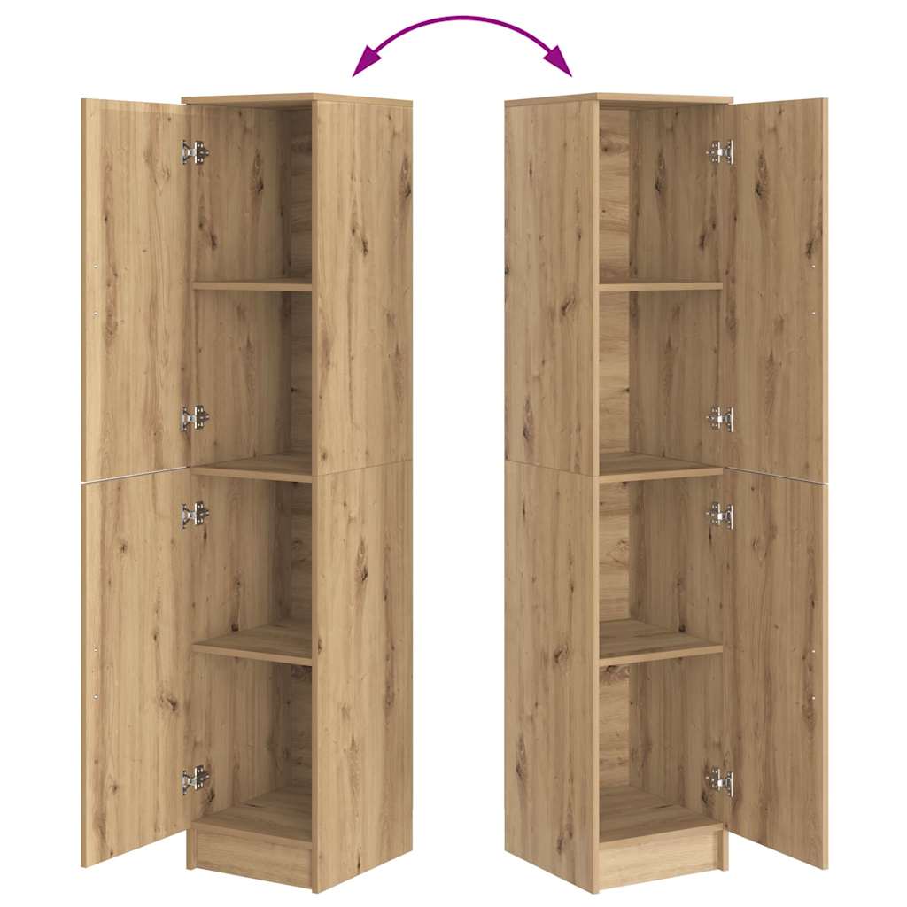Highboard Artisan-Eiche 35 x 39 x 168 cm